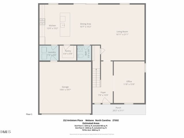 212 Antietam Place, Mebane, NC 27302