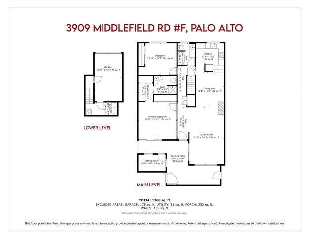 3909 Middlefield Road F, Palo Alto, CA 94303