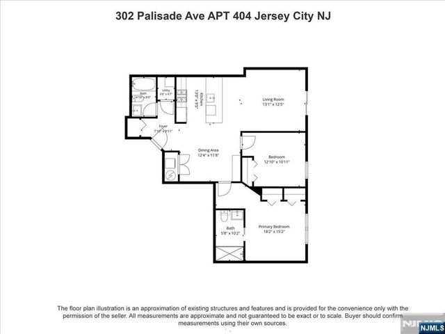 302 Palisade Avenue 404, Jersey City, NJ 07307