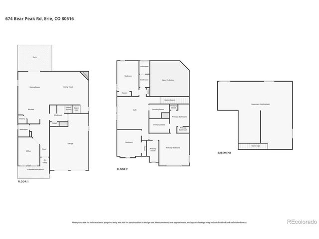 674 Bear Peak Rd, Erie, CO 80516