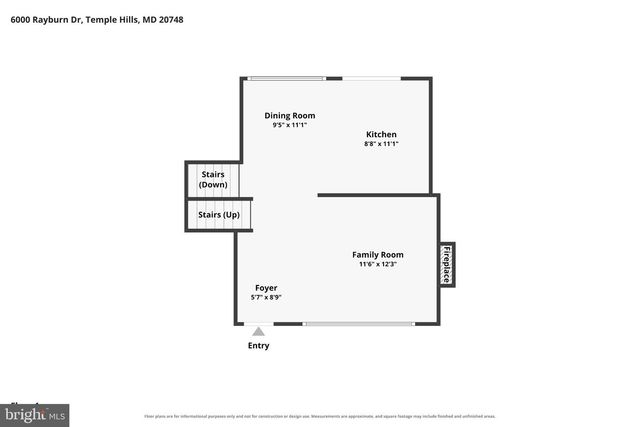 6000 RAYBURN DR, Temple Hills, MD 20748