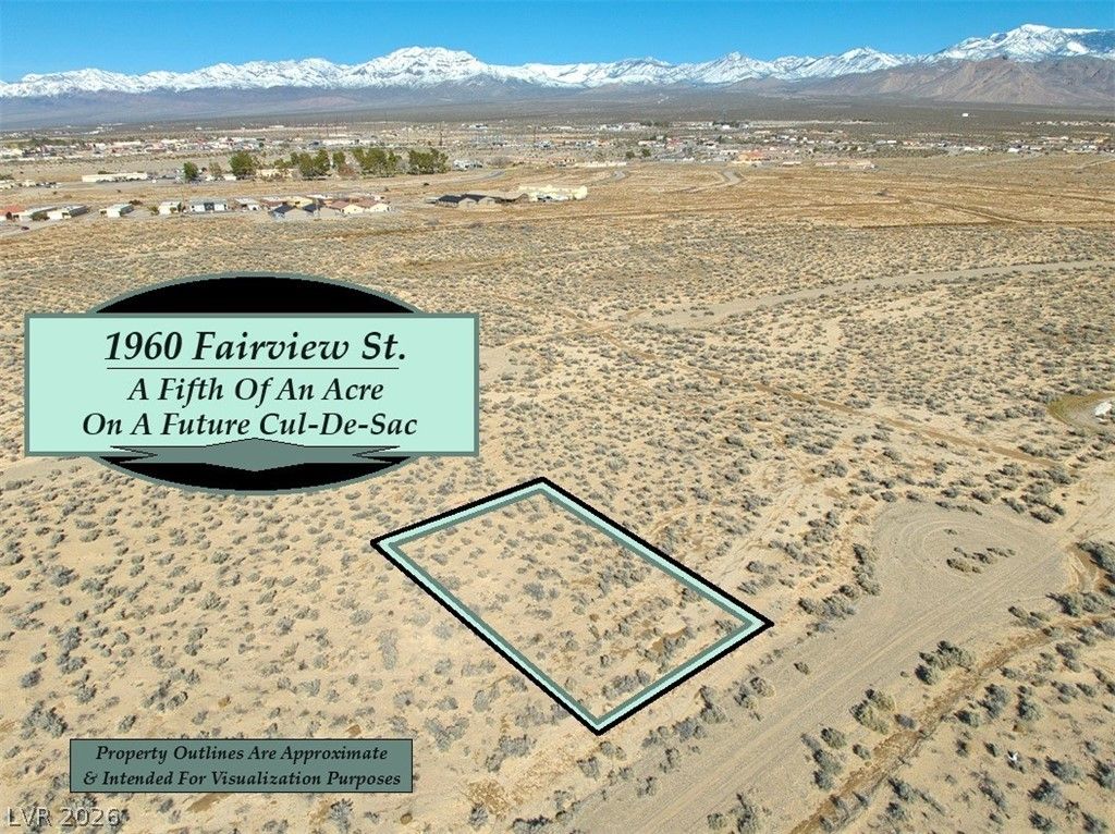 1960 East Fairview Street, Pahrump, NV 89048
