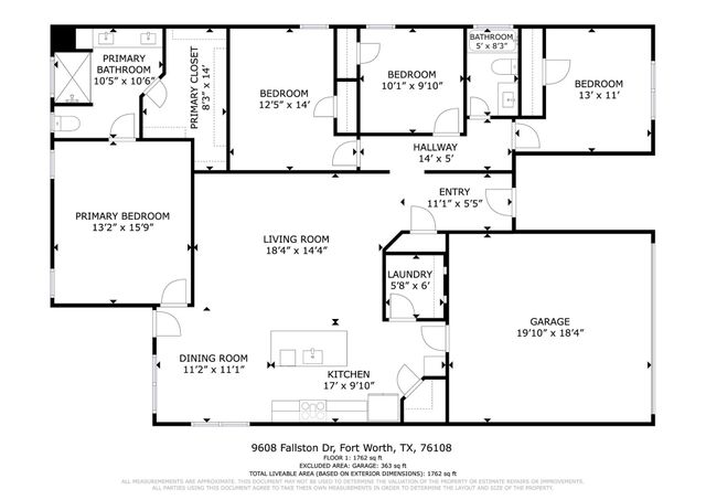 9608 Fallston Drive, Fort Worth, TX 76108
