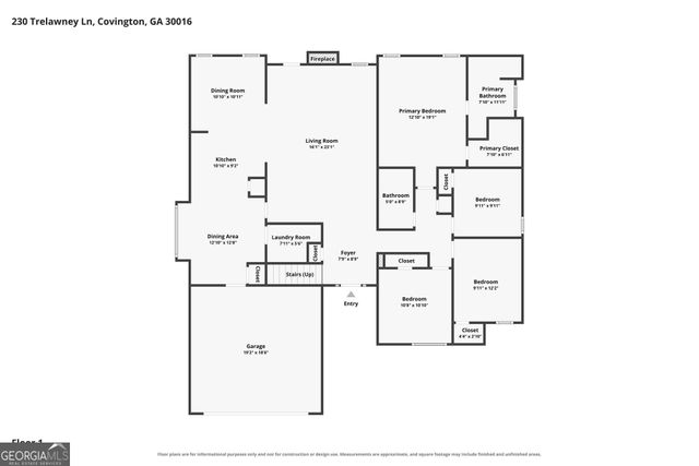 230 Trelawney Circle, Covington, GA 30016