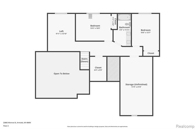 23882 Monroe Street, Armada, MI 48005