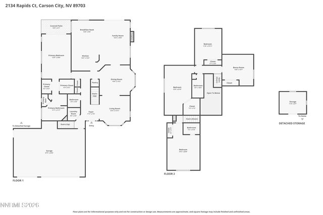 2134 Rapids Court, Carson City, NV 89703