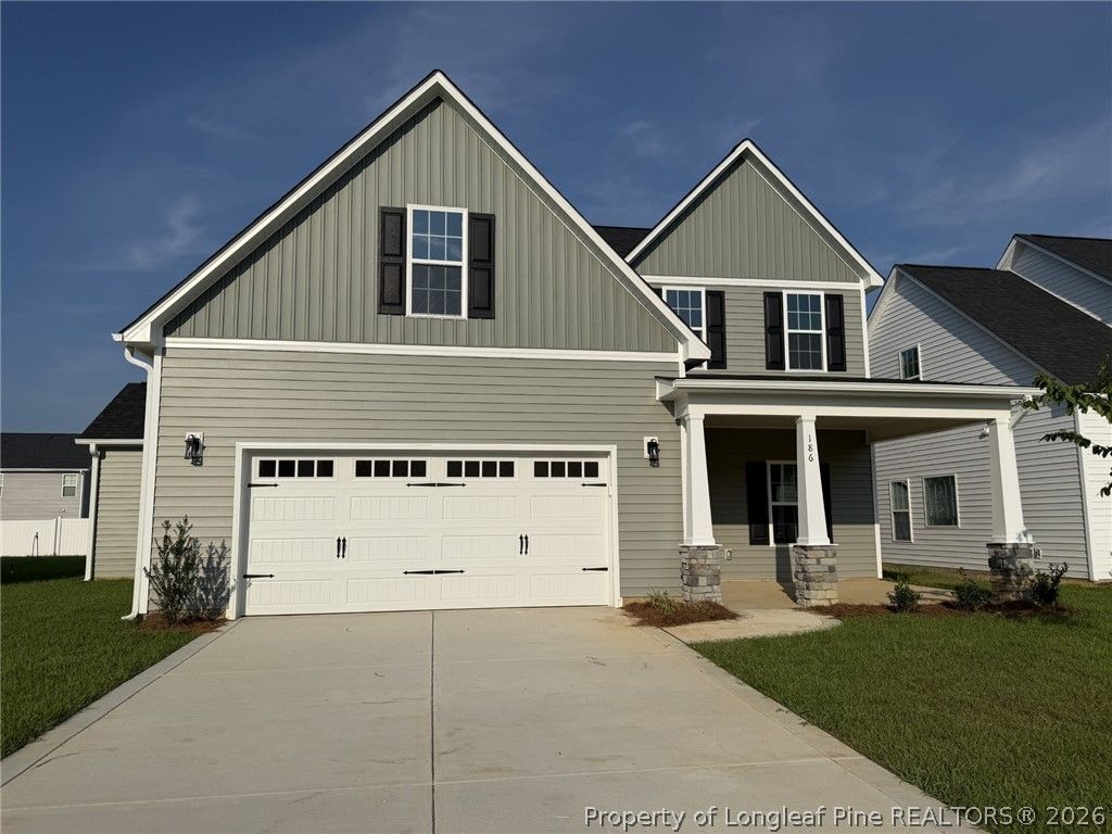 186 Meadow Sage (lot 109) Street, Raeford, NC 28376 — exterior