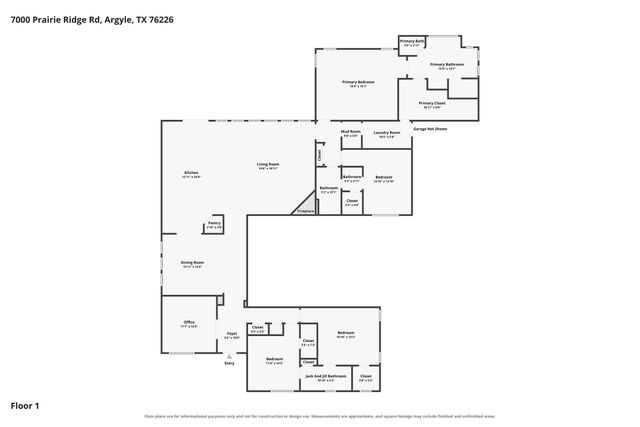 7000 Prairie Ridge Road, Argyle, TX 76226