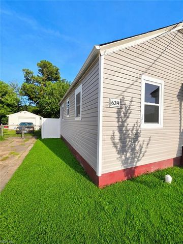 639 Partridge AVE, Chesapeake, VA 23324