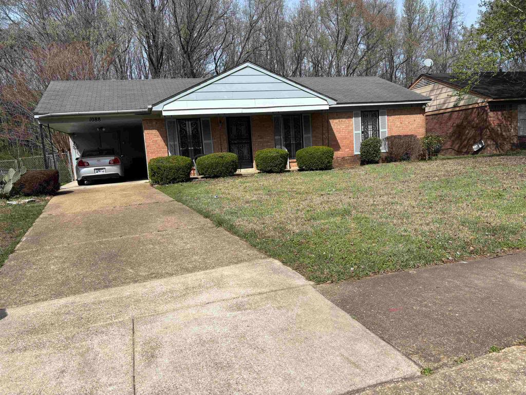 1088 WESTERN PARK DR, Memphis, TN 38109