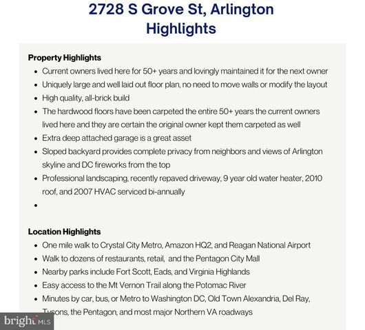 2728 S GROVE ST, Arlington, VA 22202