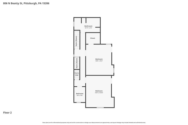 806 N Beatty St, Highland Park, PA 15206