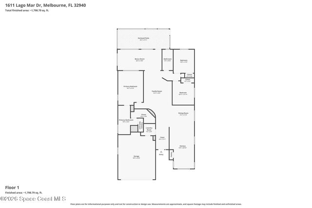 1611 Lago Mar Drive, Rockledge, FL 32955