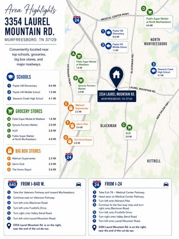 3354 Laurel Mountain Rd, Murfreesboro, TN 37129