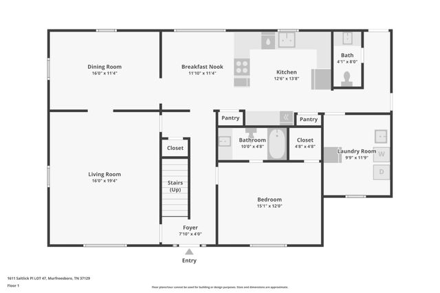 1611 Saltlick Pl, Murfreesboro, TN 37129
