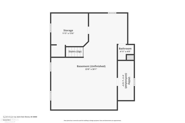 22522 Harper Lake Ave Street, Saint Clair Shores, MI 48080