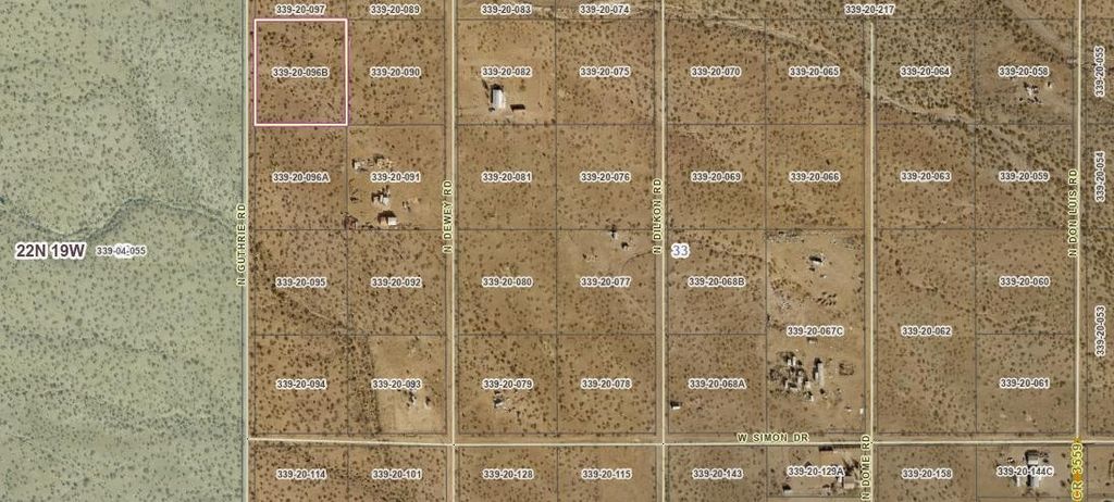 APN 339-20-096B Guthrie Rd., Golden Valley, AZ 86413