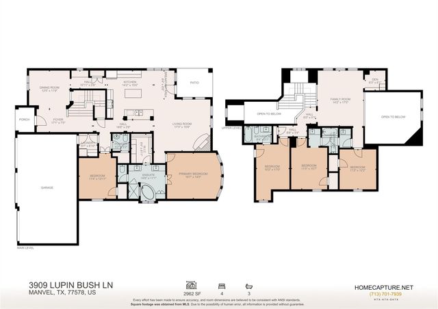 3909 Lupin Bush Lane, Manvel, TX 77578