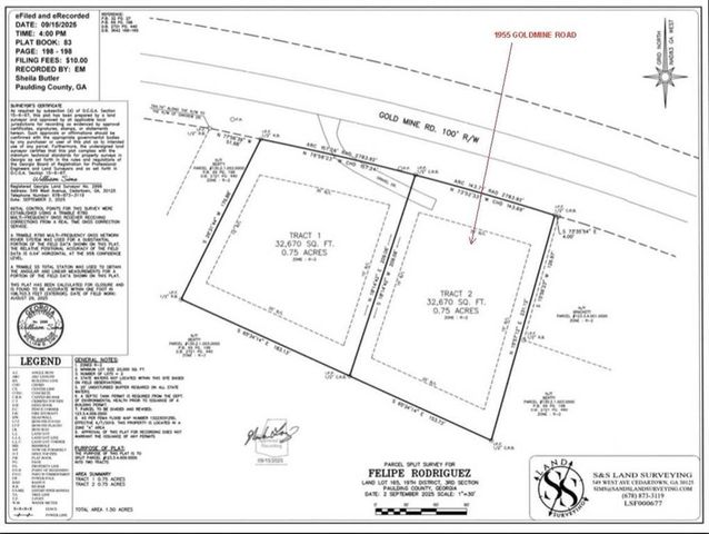 1955 GOLDMINE Road, Dallas, GA 30157