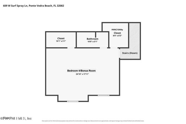 609 W SURF SPRAY Lane, Ponte Vedra Beach, FL 32082