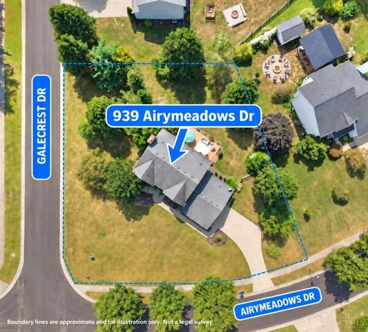 939 Airymeadows Drive, Hamilton Twp, OH 45039