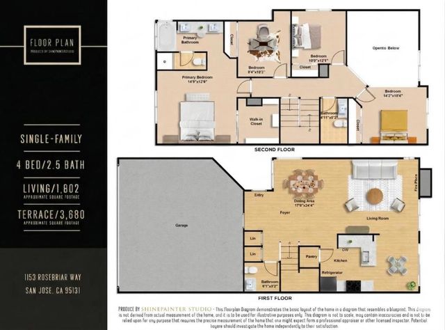 1153 Rosebriar Way, San Jose, CA 95131