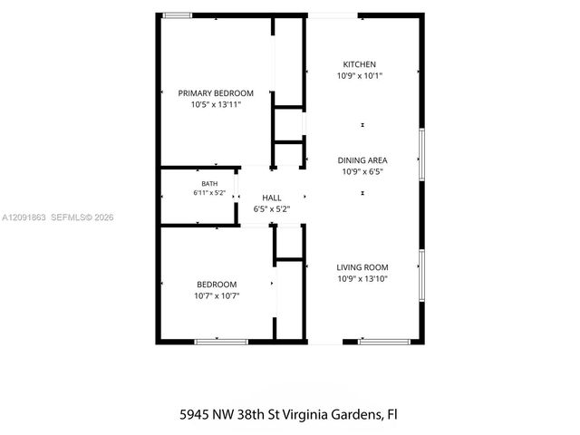 5945 NW 38th Street 5947, Virginia Gardens, FL 33166