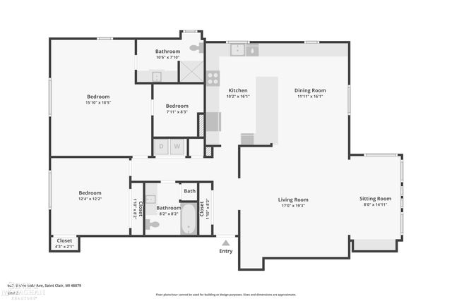 669 N Riverside Avenue, St Clair, MI 48079