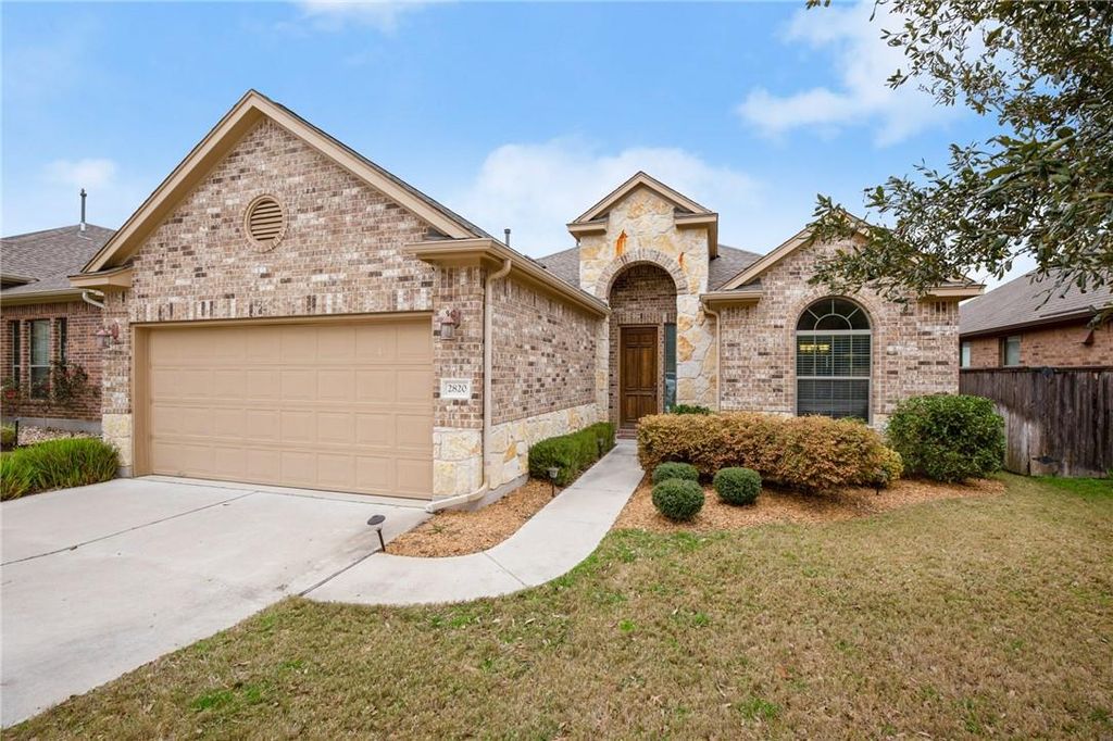 2820 Garnet Ridge DR, Leander, TX 78641