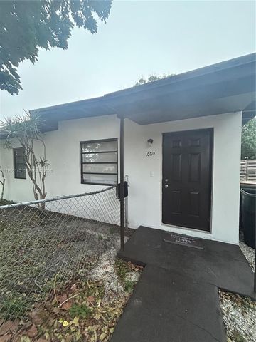 1080 NW 121st Street, North Miami, FL 33168