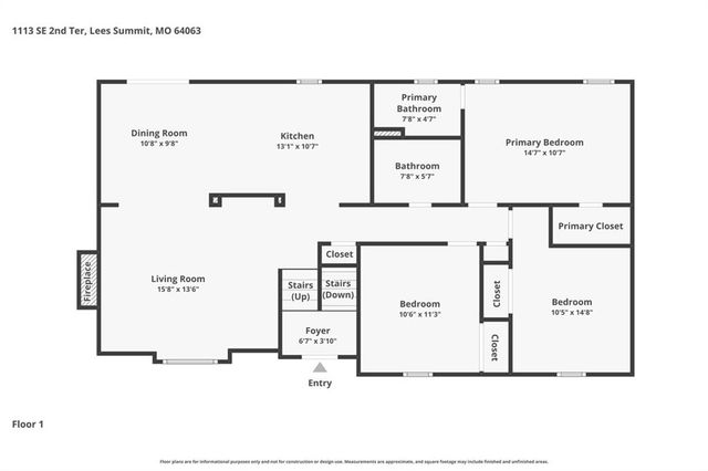 1113 SE 2nd Terrace, Lee's Summit, MO 64063