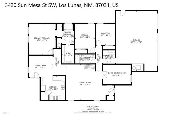 3420 Sun Mesa Street SW, Los Lunas, NM 87031