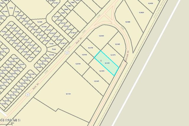 12365 RAILROAD Drive, El Paso, TX 79934