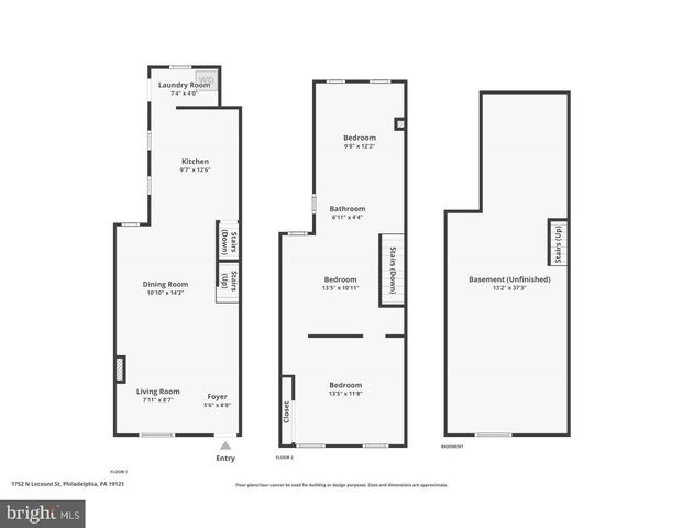 1752 N LECOUNT ST, Philadelphia, PA 19121