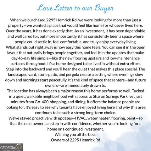 2295 Hemrick Road, Cumming, GA 30041