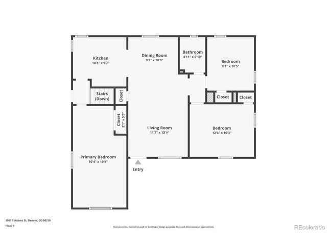 1901 S Adams St, Denver, CO 80210