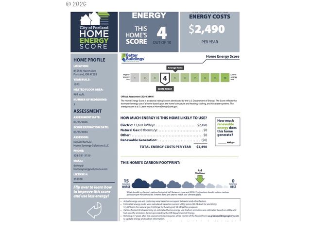 8155 N HAVEN Ave, Portland, OR 97203