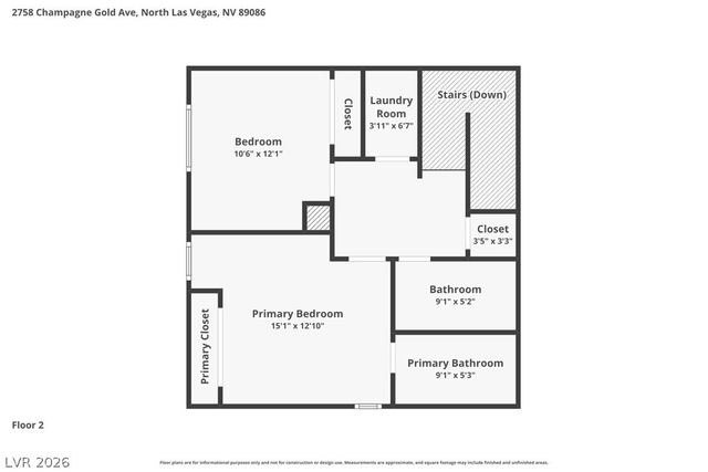 2758 Champagne Gold Avenue, North Las Vegas, NV 89086