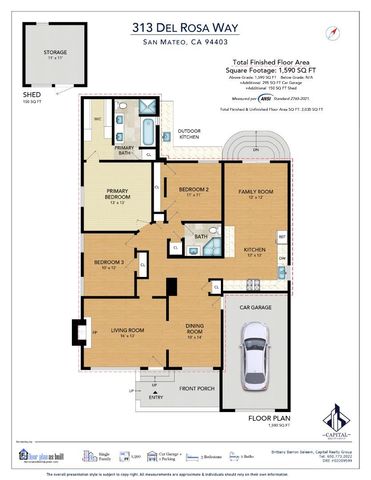 313 Del Rosa Way, San Mateo, CA 94403