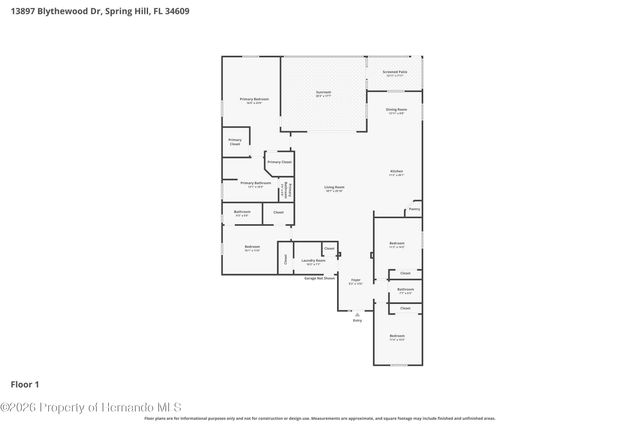 13897 Blythewood Drive, Spring Hill, FL 34609
