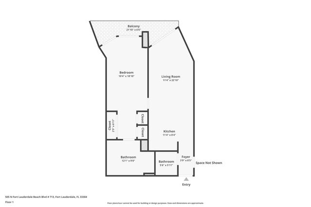 505 N Fort Lauderdale Beach Boulevard 713, Fort Lauderdale, FL 33304