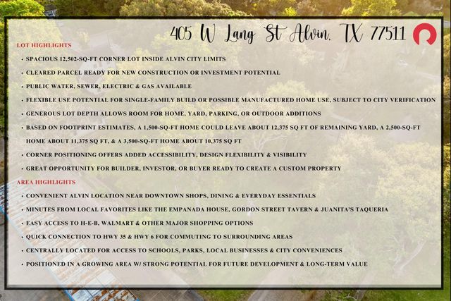 405 W Lang Street, Alvin, TX 77511