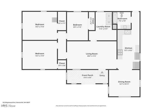 912 Maplewood Avenue, Painesville Twp, OH 44077