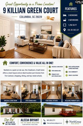 9 Killian Green Court, Columbia, SC 29229