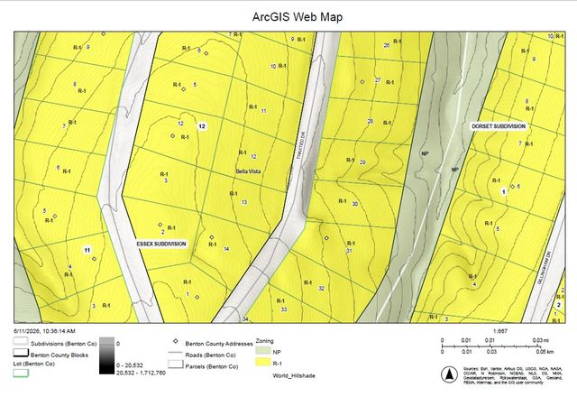 Lot 12 Thaxted Drive, Bella Vista, AR 72715
