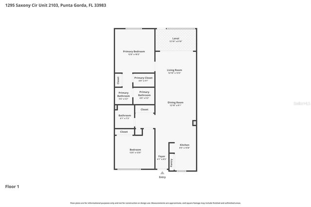 1295 SAXONY CIRCLE 2103, Punta Gorda, FL 33983