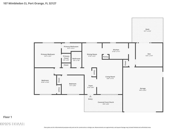 107 Wimbledon Court, Port Orange, FL 32127