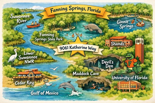9061 KATHERINE WAY, Fanning Springs, FL 32693