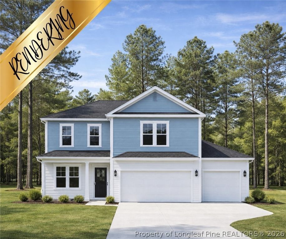 503 Mossy Pond (LOT 87) Court, Fayetteville, NC 28311 — exterior