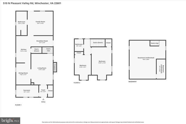 510 N PLEASANT VALLEY RD, Winchester, VA 22601